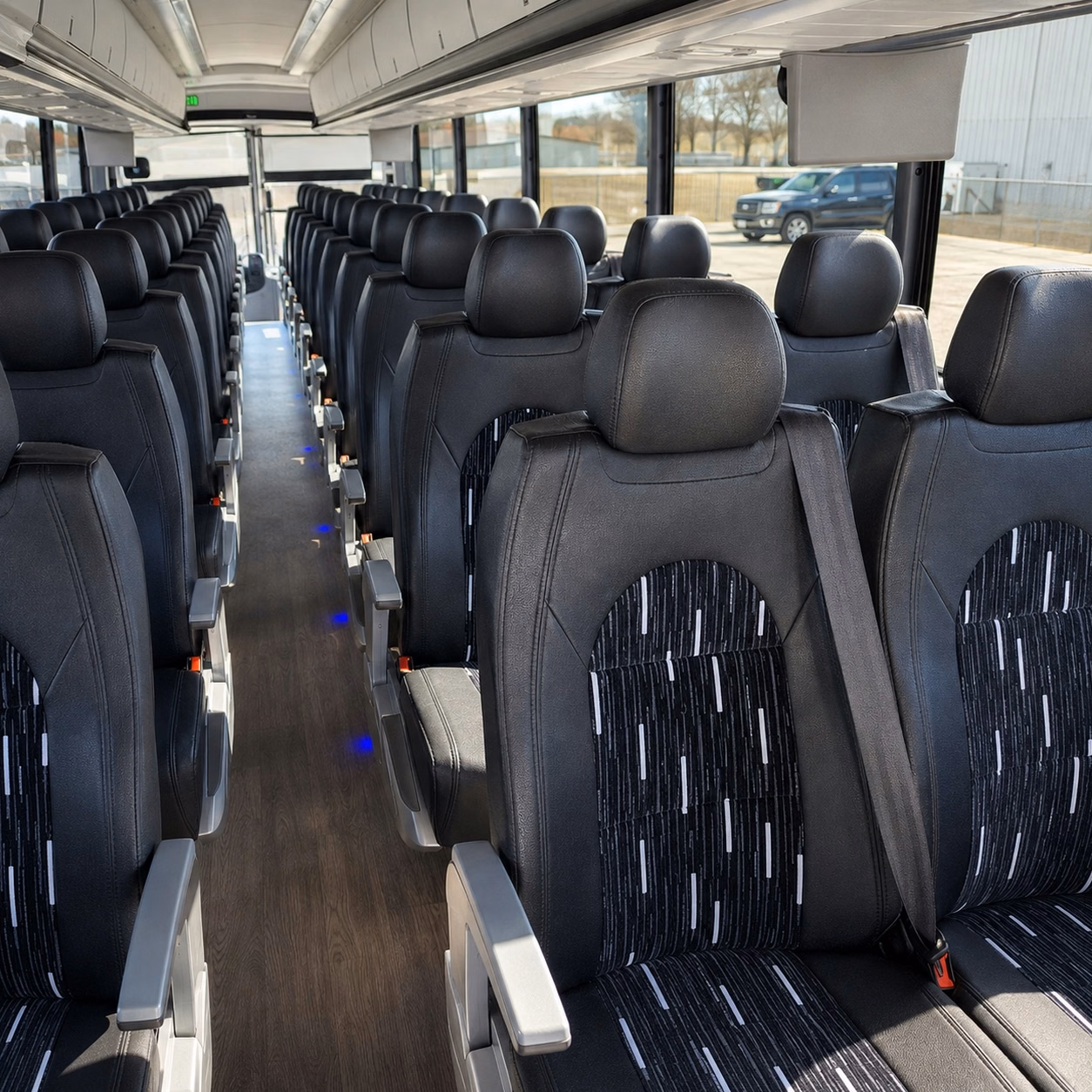 sierra vista charter bus interior