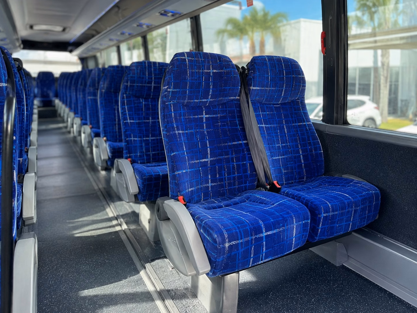 sierra vista charter bus rental interior
