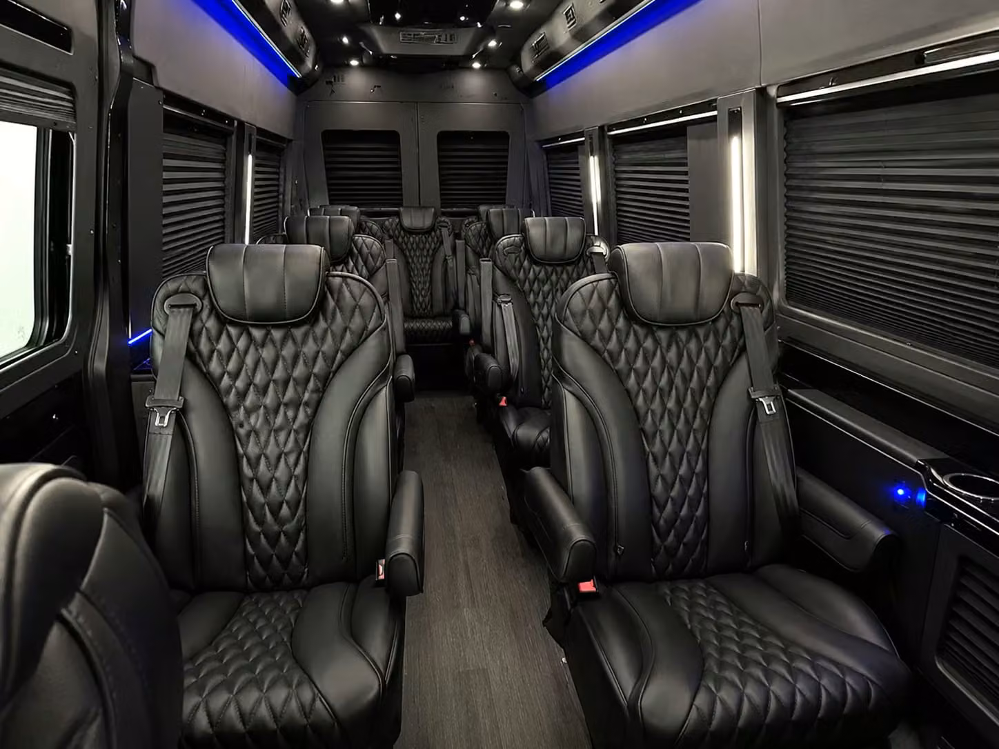 sprinter van with driver interior